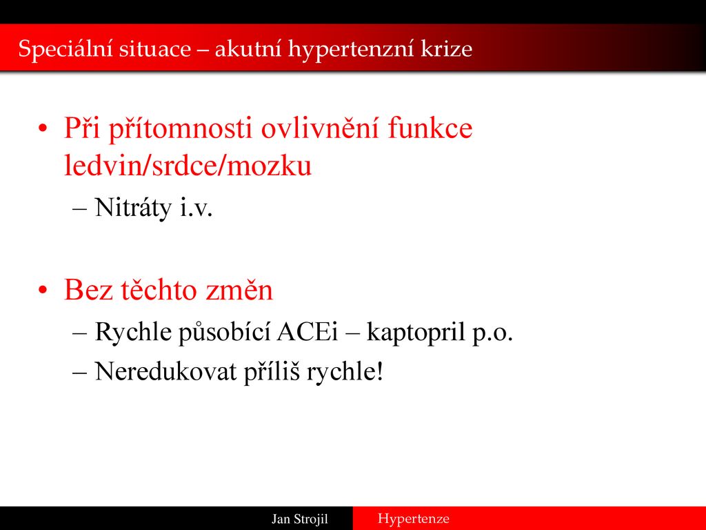 Farmakoterapie Hypertenze Osnova Ppt St Hnout